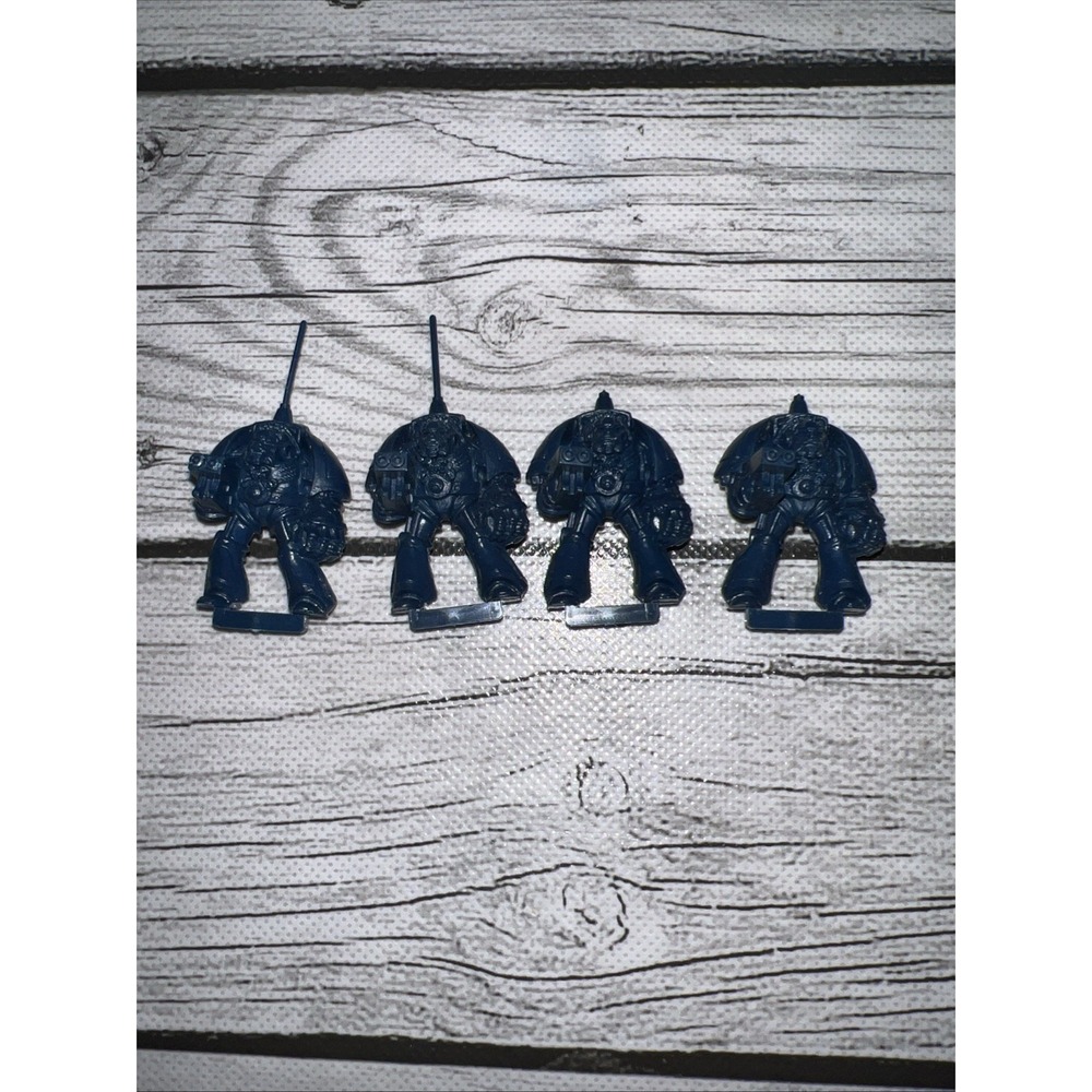 4 SPACE HULK TERMINATORS SPACE MARINES WARHAMMER 40,000 40K 1ST EDITION